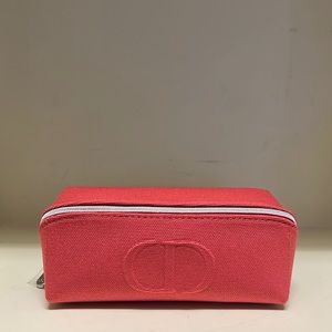 red dior bag